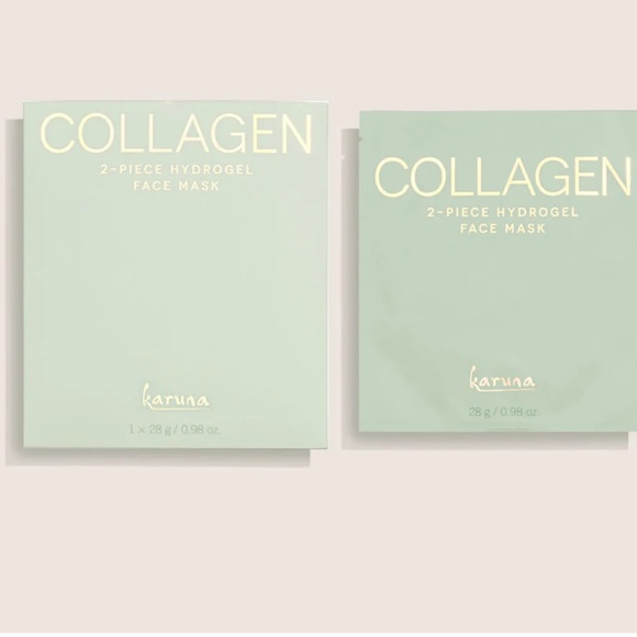 Karuna Skin Collagen Hydrogel two (2) Face Masks calms, boosts hydration +more - Picture 4 of 9